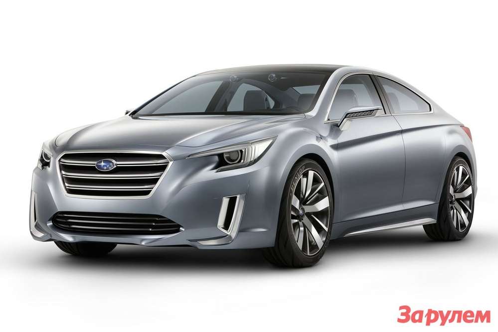 Subaru показала предсерийный Legacy нового поколения
