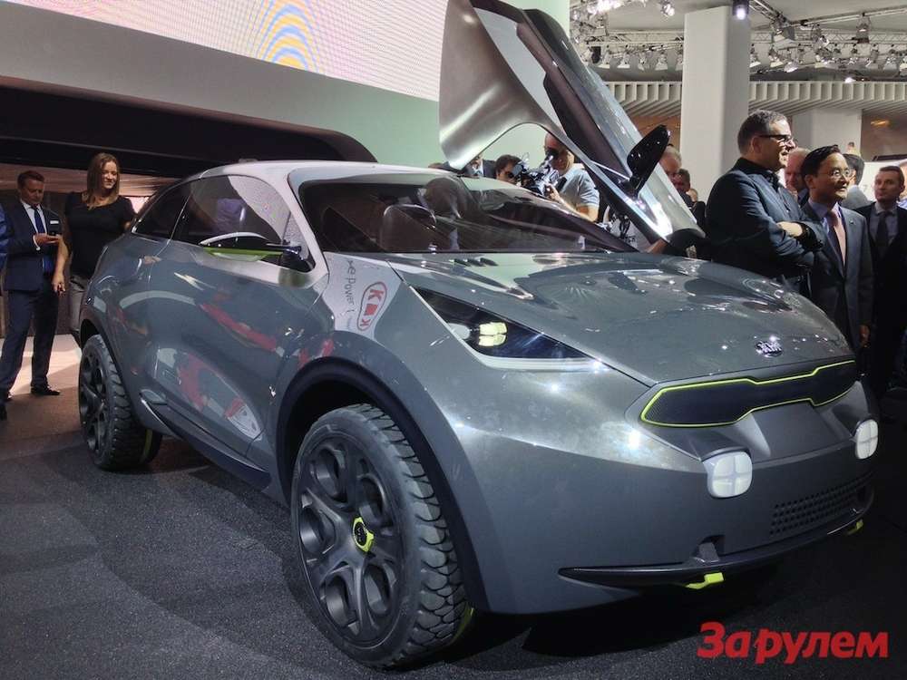 Kia представила концептуальное купе-кроссовер Niro (ВИДЕО)