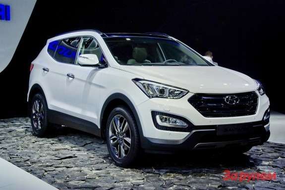 Hyundai объявила цены на новый Santa Fe