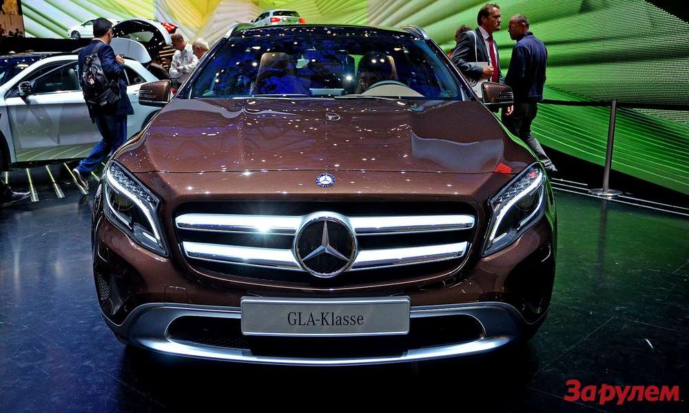 Во Франкфурте взошла новая звезда Mercedes - кроссовер GLA (ВИДЕО)