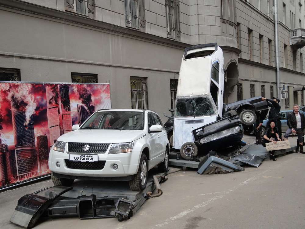 Suzuki устроила апокалипсис в Москве