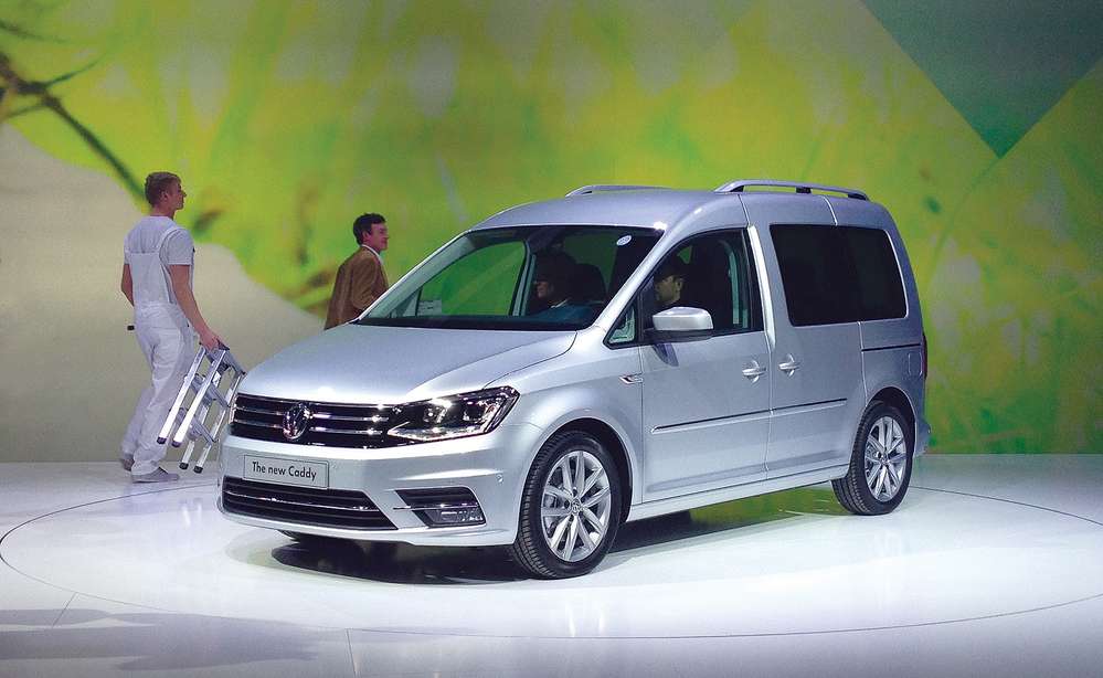 Мировая премьера VW Caddy 4 прошла в польской Познани