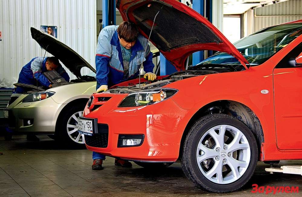 Тест-ремонт Mazda3