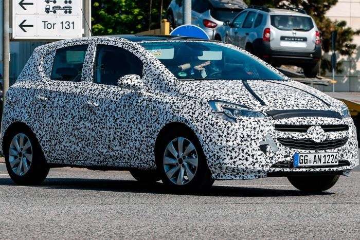 Новый Opel Corsa впервые показался в пятидверном кузове