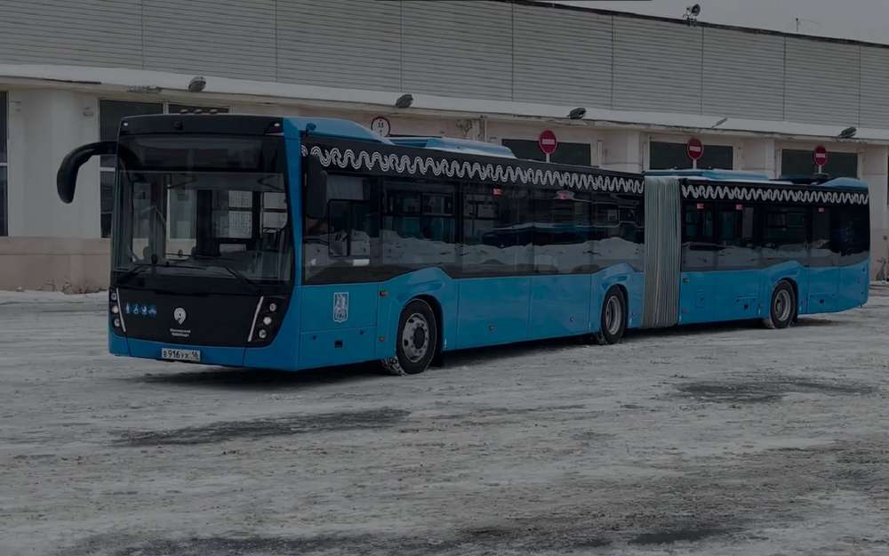 У нас снова будут автобусы с «гармошкой», КАМАЗ сделал такой!