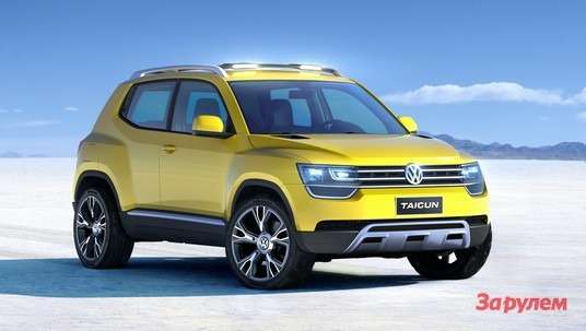 Volkswagen Taigun - новый образец компактного кроссовера