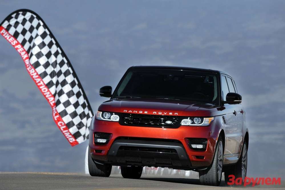 Range Rover Sport взобрался на Пайкс Пик за рекордное время