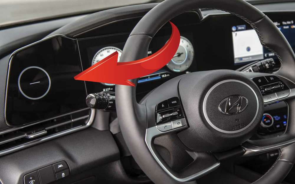 Загадка от Hyundai: странный круг на стекле в новой Elantra