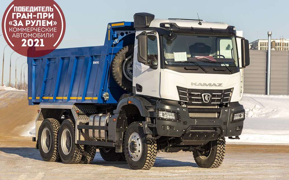 КАМАЗ-6595 - лучший среди строительных грузовиков