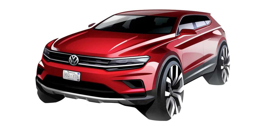 Семеро по лавкам: Volkswagen Tiguan Allspace растянется к Детройту