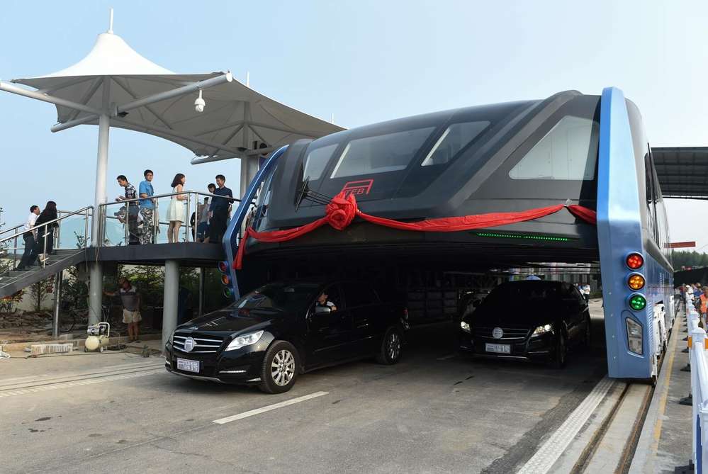 В Китае арестованы создатели антипробочного чудо-автобуса