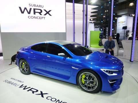 Новая Subaru WRX/STI дебютирует в ноябре