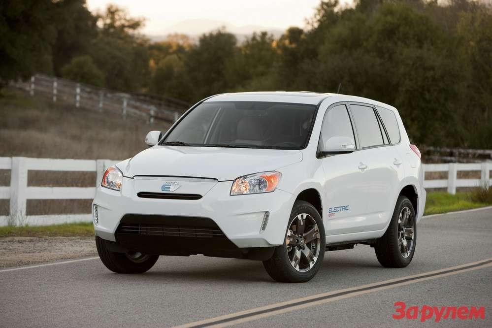 Электрическую Toyota RAV4 не будут продавать обычным гражданам
