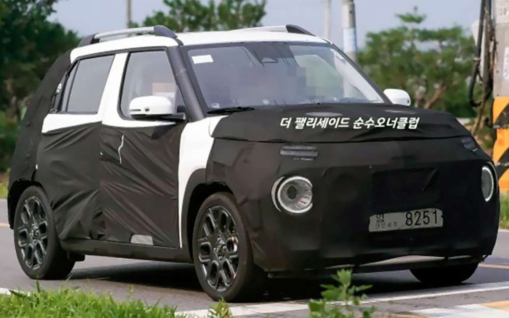 Hyundai Casper - появился вид интерьера