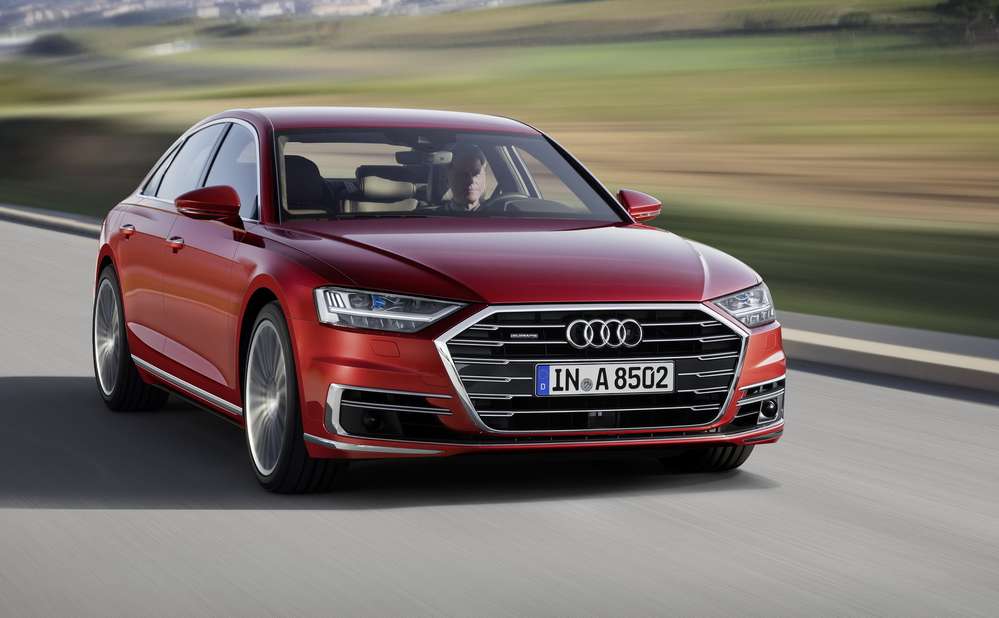 Технорывок Audi - премьера А8