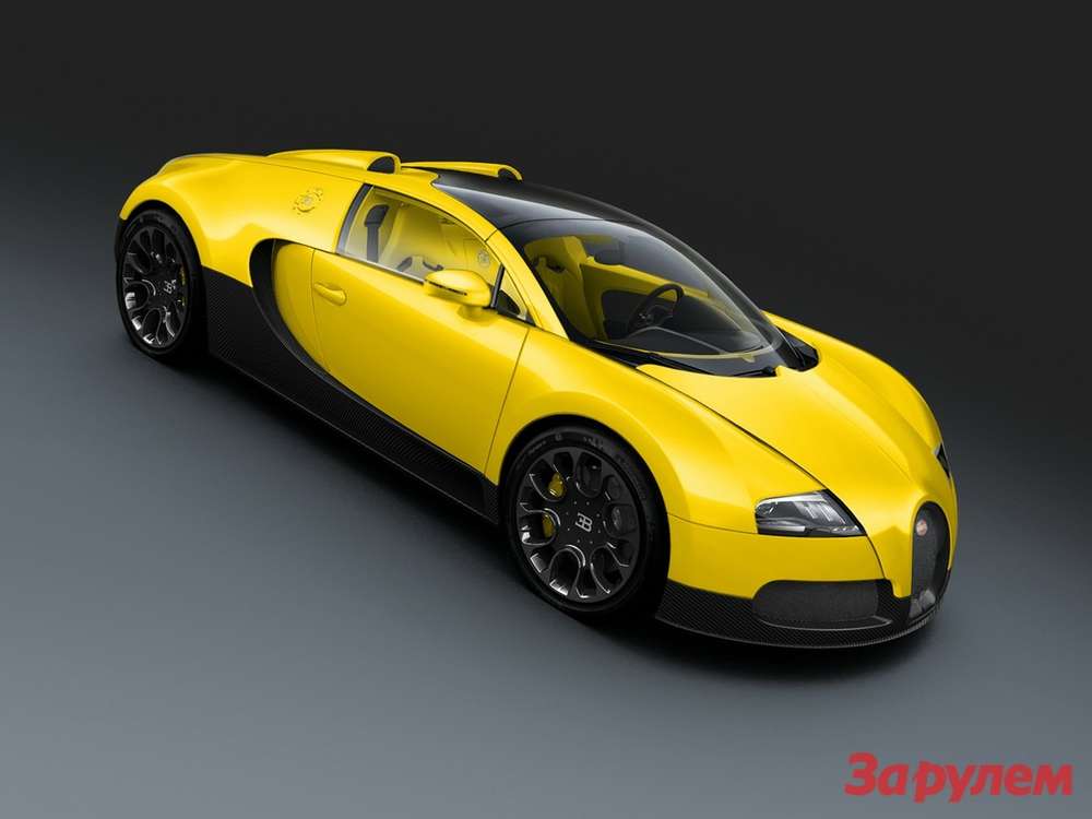 Bugatti привезет в Дубай три спецверсии Veyron Grand Sport