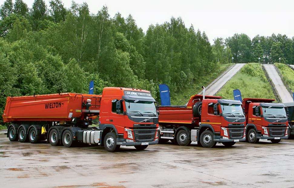 Самосвалы Volvo Trucks: для российского рынка