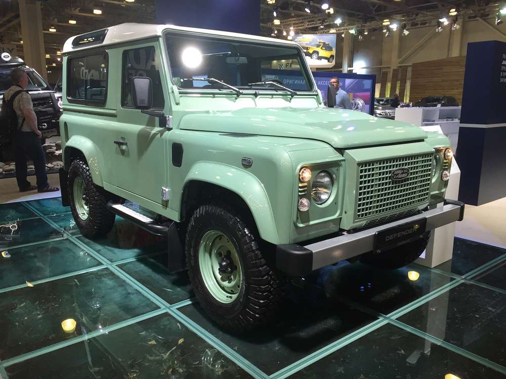 Land Rover привезла на Off-road Show в Москве прощальный Defender
