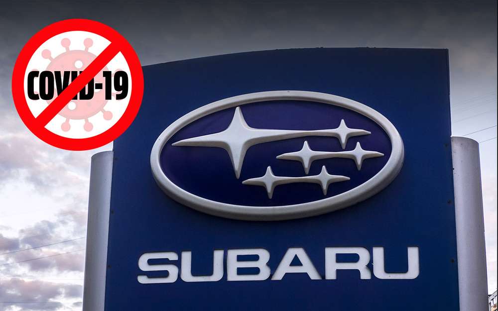 Subaru приостановила производство в Японии