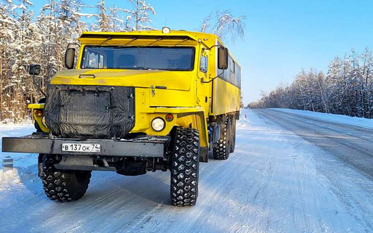 Новая версия классического Урала: арктический автобус