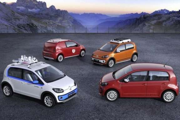 В Женеве представят четыре концепта на базе VW up!