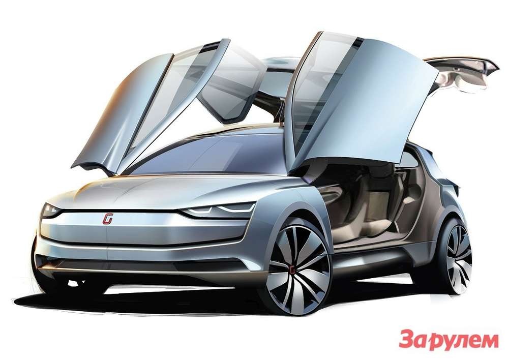 Italdesign и Volkswagen представили концептуальный Clipper 