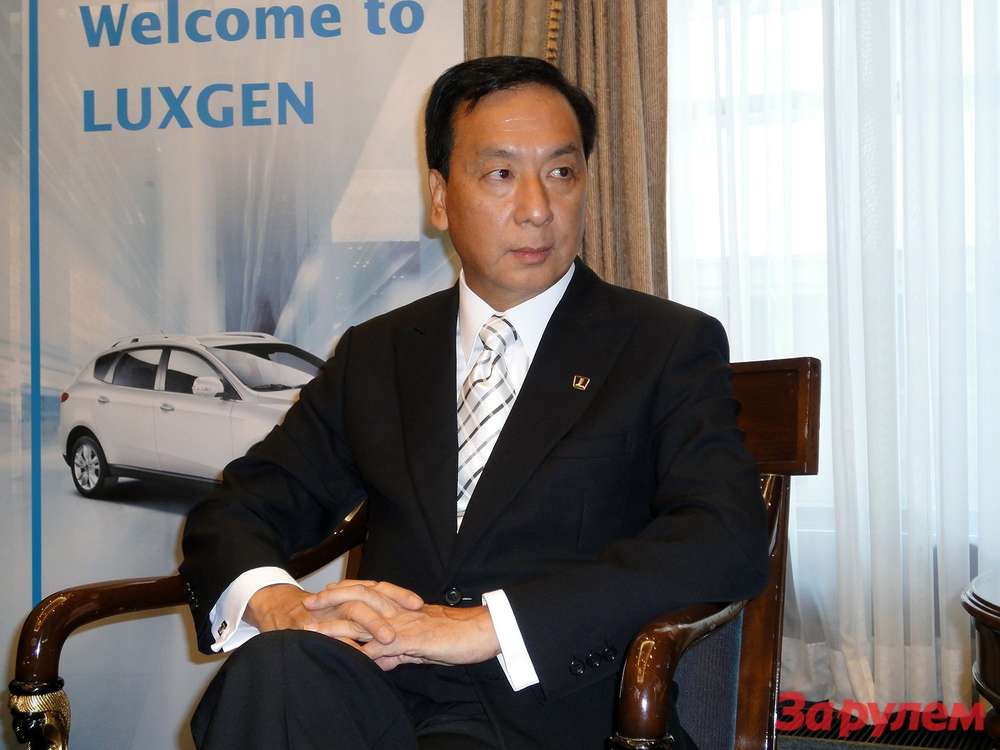 Президент компании Luxgen Кей Си Ху.