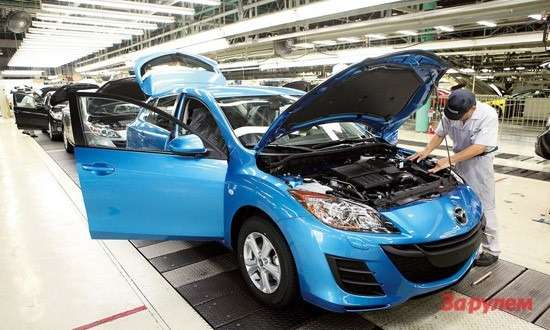 Mazda3 преодолела трехмиллионный рубеж