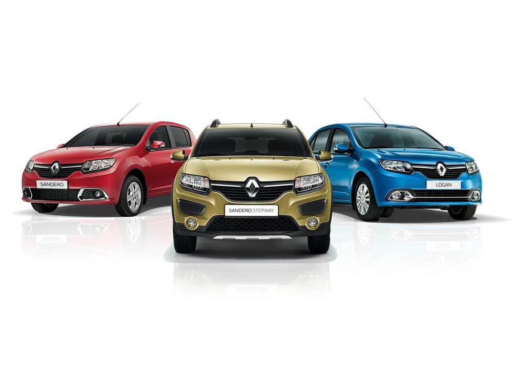 Renault Sandero, Sandero Stepway и Logan