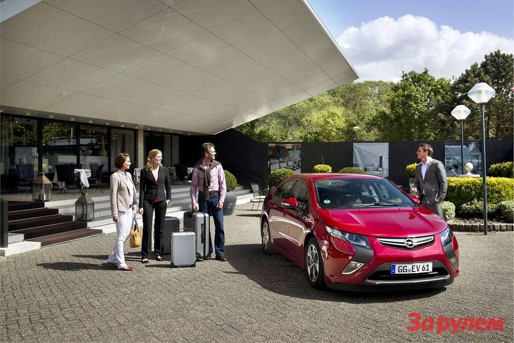 Opel Ampera можно будет взять в прокат