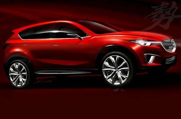 Mazda покажет компактный кроссовер Minagi