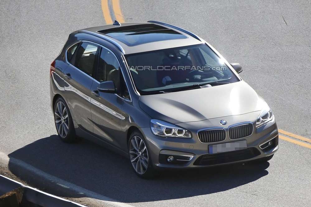 Шпионы рассекретили внешность первого компактвэна BMW