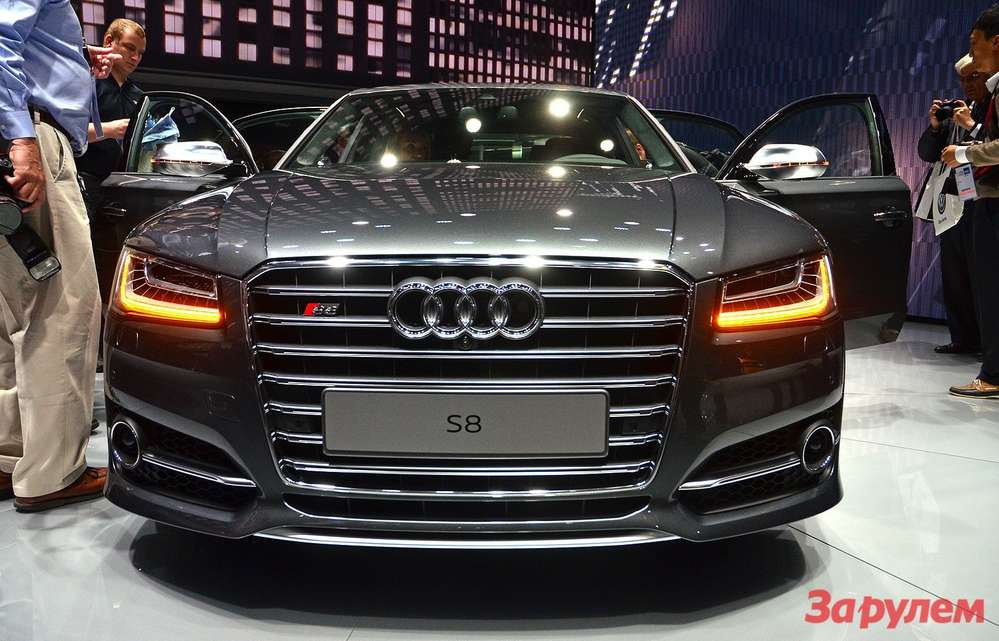 К Франкфурту Audi обновила линейку A8 (ВИДЕО)