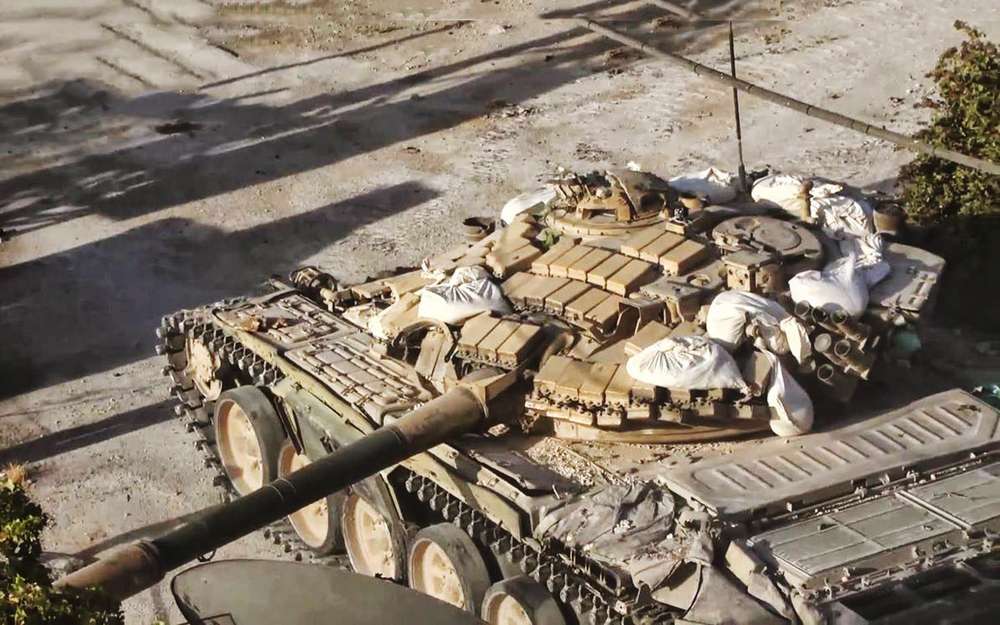 Т-72 в Сирии, 2010-е годы