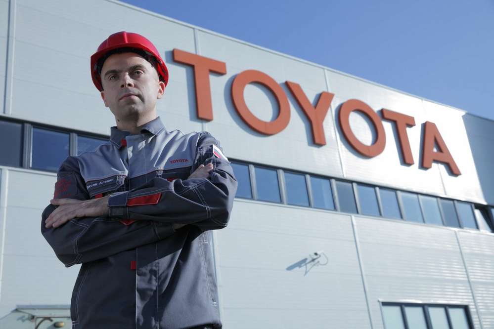 Завод Toyota в Петербурге