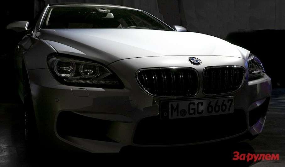BMW показала тизеры четырехдверного M6