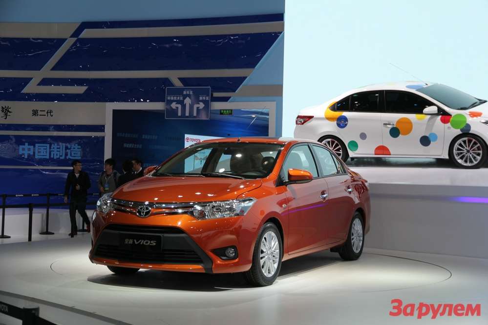 Toyota привезла в Шанхай бюджетный B-седан Vios и несколько концептов