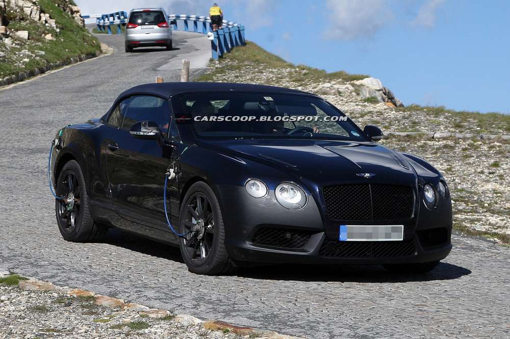 Bentley Continental GTC Speed покорил Альпы