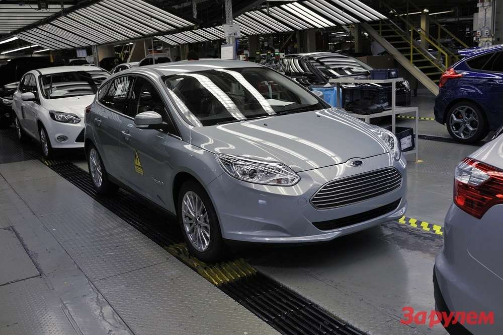 В Европе началось производство электрического Ford Focus
