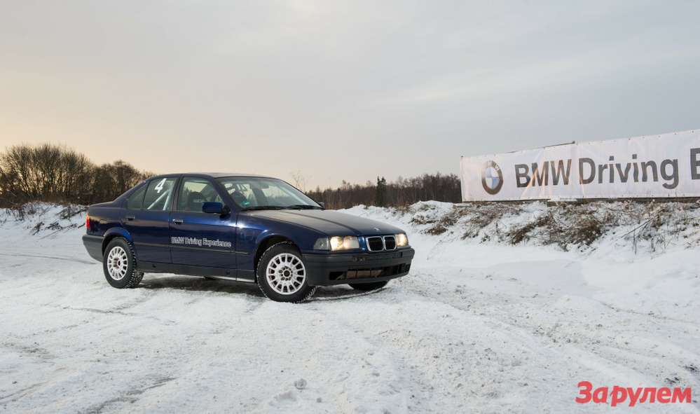 В гостях у классики: BMW X5 на курсах раллийного вождения