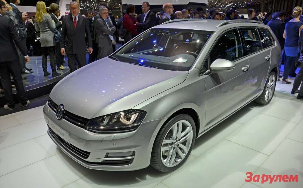 Новый VW Golf Variant получил 1620-литровый багажник