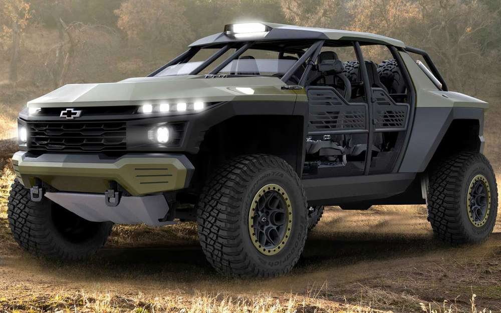 Зверский внедорожник Chevrolet на базе военной машины
