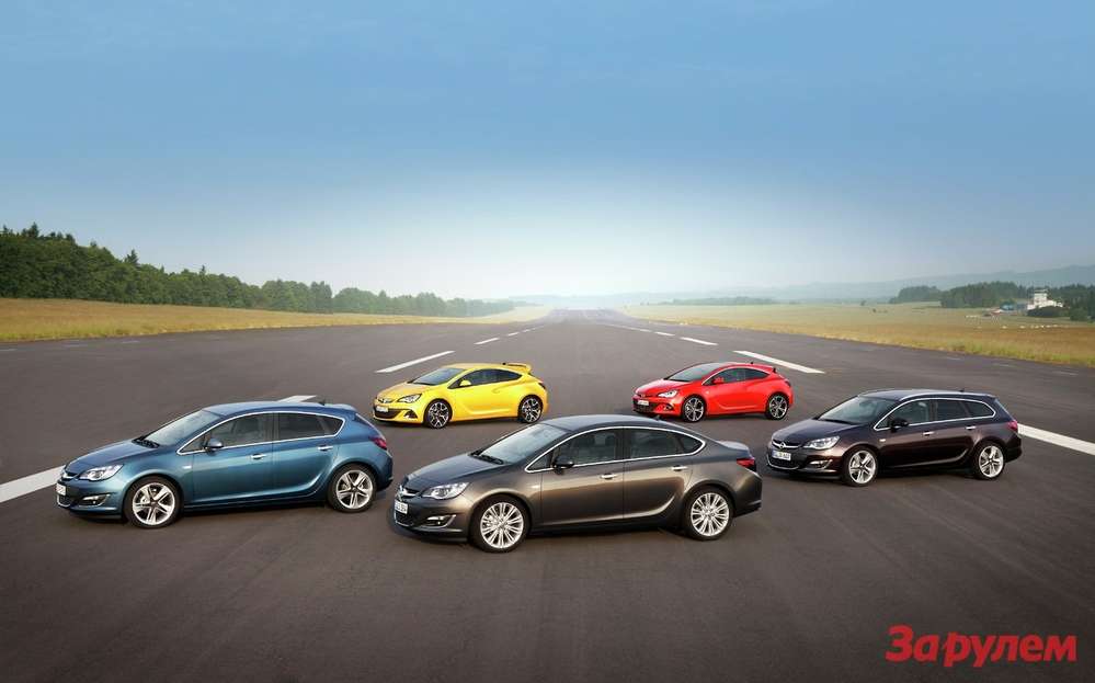 Новый Opel Astra получит много новых двигателей и высокотехнологичные функции