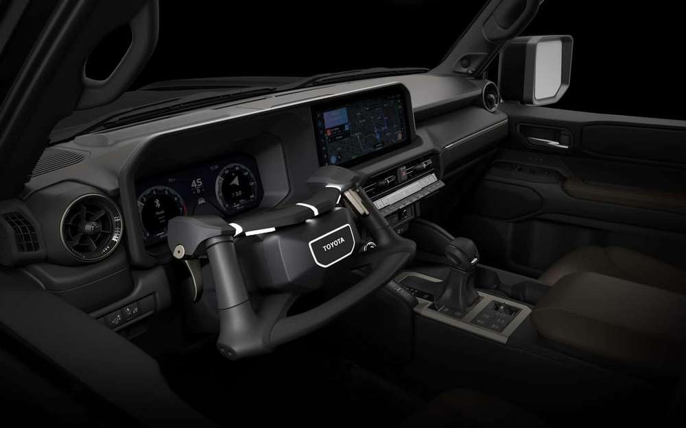 Новое рулевое управление Toyota Land Cruiser 250