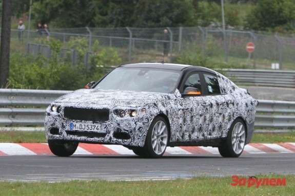 BMW 3-Series GT не сумел ускользнуть от фотошпионов 