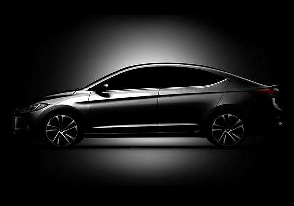 Hyundai подразнила купеобразной Elantra