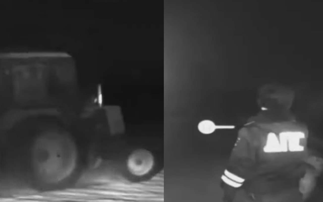 Пьяные трактористы украли технику, чтобы выпить еще (видео)