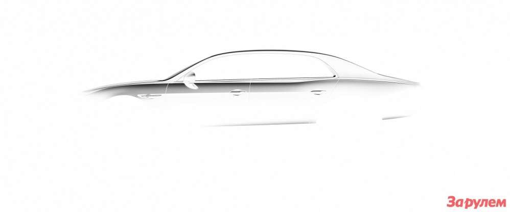Новый Bentley Flying Spur - первое изображение 