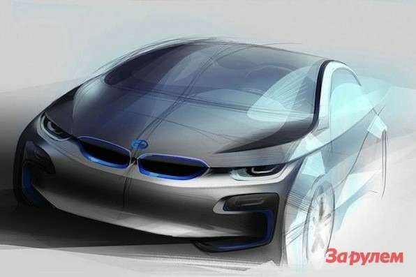 В Лос-Анджелес прибудет концептуальный электрокар BMW i4