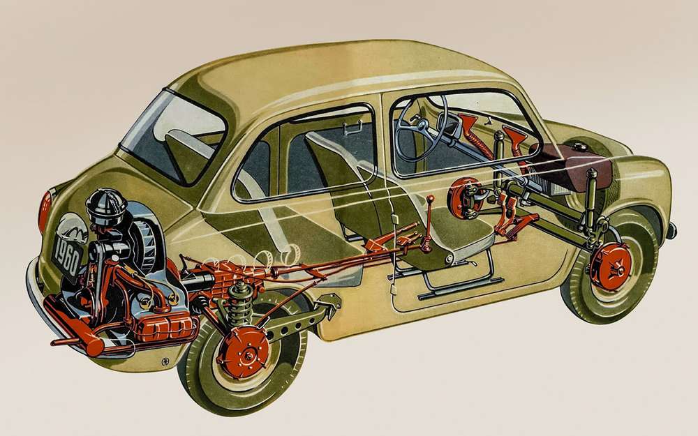 ЗАЗ‑965 с полностью независимыми подвесками и двигателем V4 воздушного охлаждения был для начала 1960‑х вполне современен.